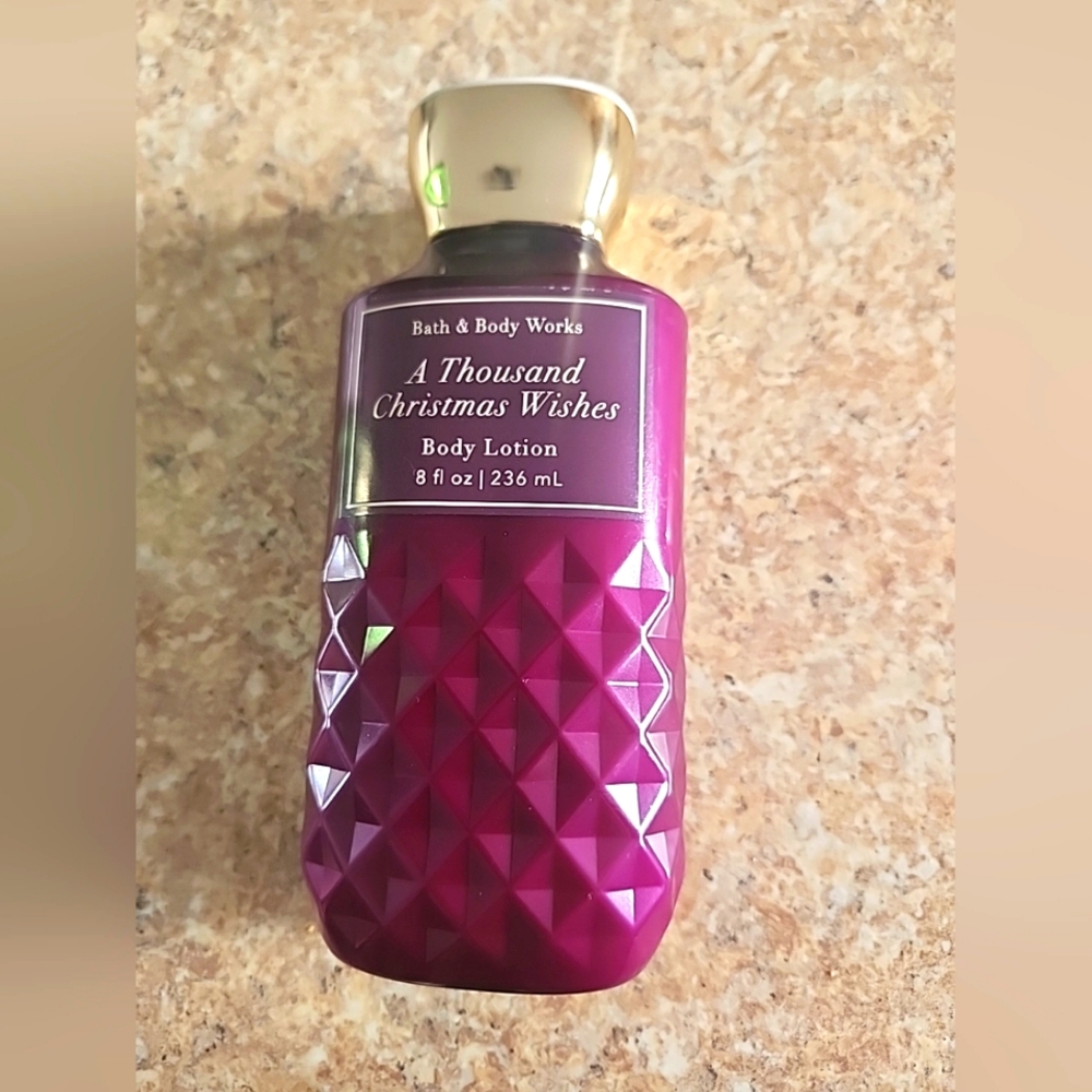 Bath & Body Works A Thousand Christmas Wishes Body Lotion New 8 Fl Oz
